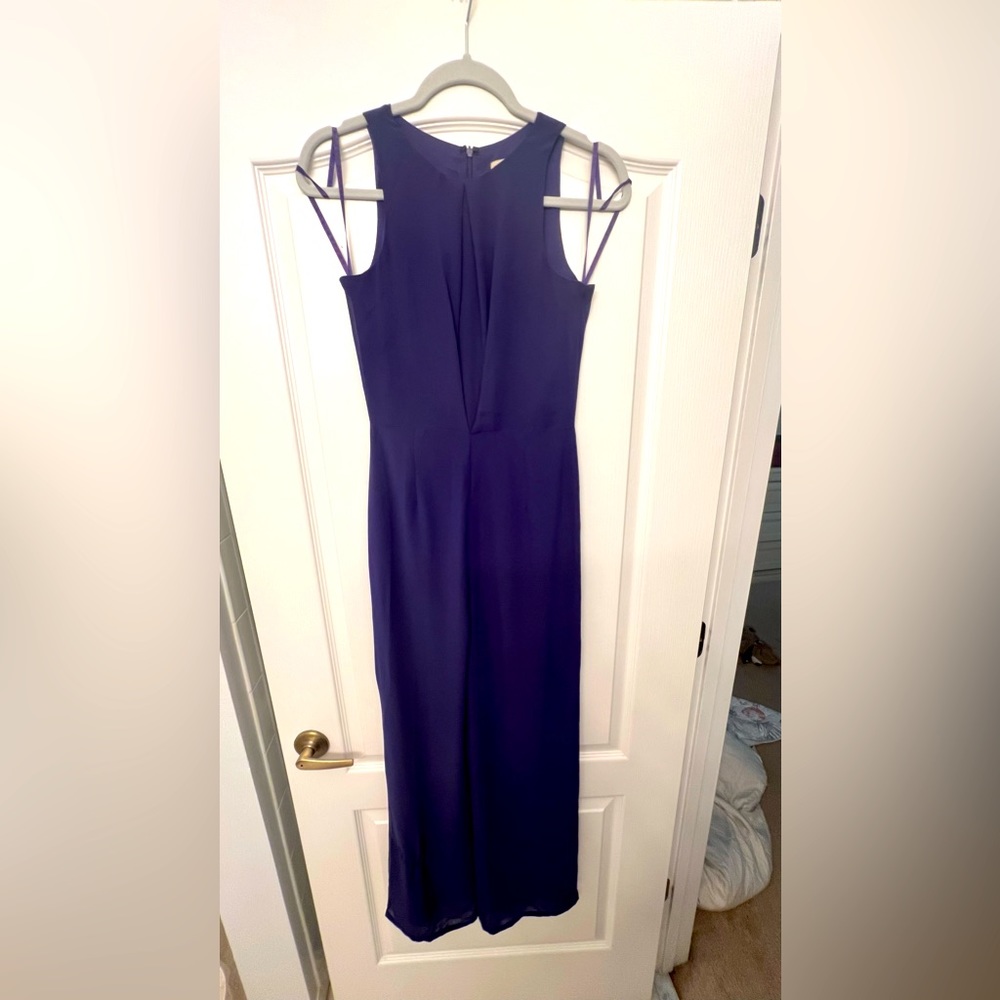 Daniel Cremieux Blue-Purple Jumpsuit